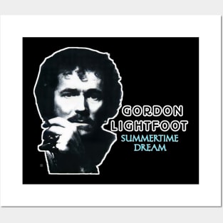 Gordon lightfoot t-shirt Posters and Art